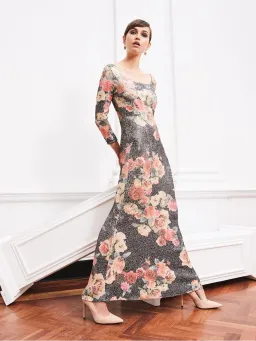 Moss and Spy Matisse Gown Floral Size 10 for rent on The Volte - image 3
