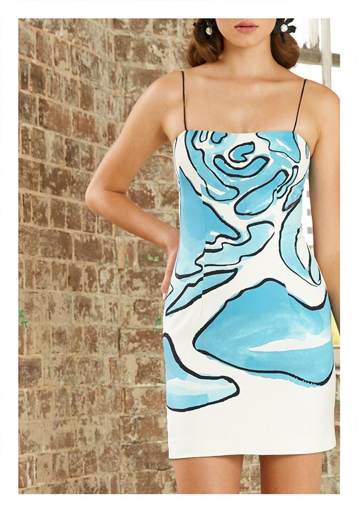 By Johnny Watercolour floral shift mini Dress Size 8 - Image 4