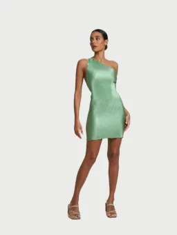 L’IDEE Naomi Mini Dress Sea Green Size 10 for rent on The Volte - image 1