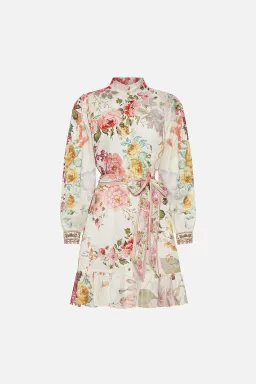 Camilla Romantic Rites Drop Sleeve Dress Floral Size L/AU 14 for rent on The Volte - image 3