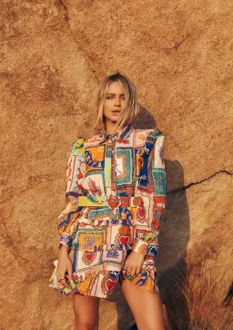 Kate Ford Viatoris Layered Dress Wayfarer Size 12 for rent on The Volte - image 1