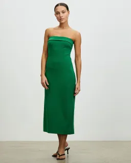 Lover Casablanca Midi Dress Green Size 12 for rent on The Volte - image 2