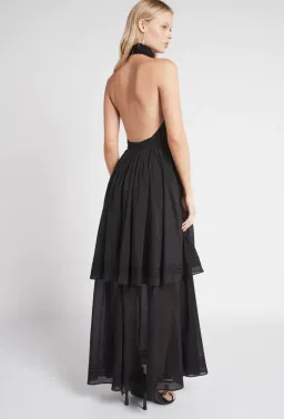 Aje Bungalow Sienna Dress in Black Size 8 for rent on The Volte - image 3