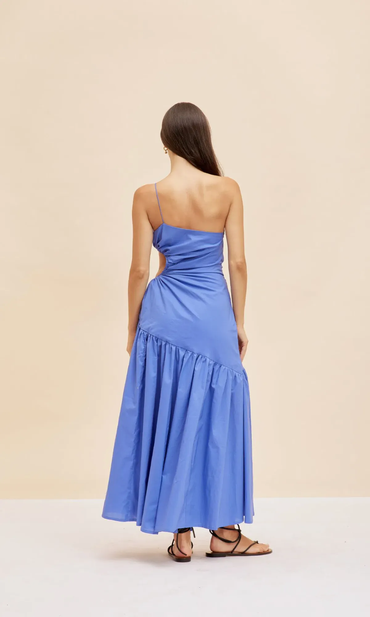 Ruby Bettina Cut Out Dress Blue Size 10 - Image 3