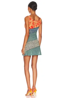 Miaou x Paloma Elsesser Ginger Dress in Sweet Legend Multi Print Size 10 for rent on The Volte - image 3