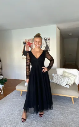 Zimmermann Espionage Ballet Tulle Midi Dress Black Size 1 / AU 10 for rent on The Volte - image 1