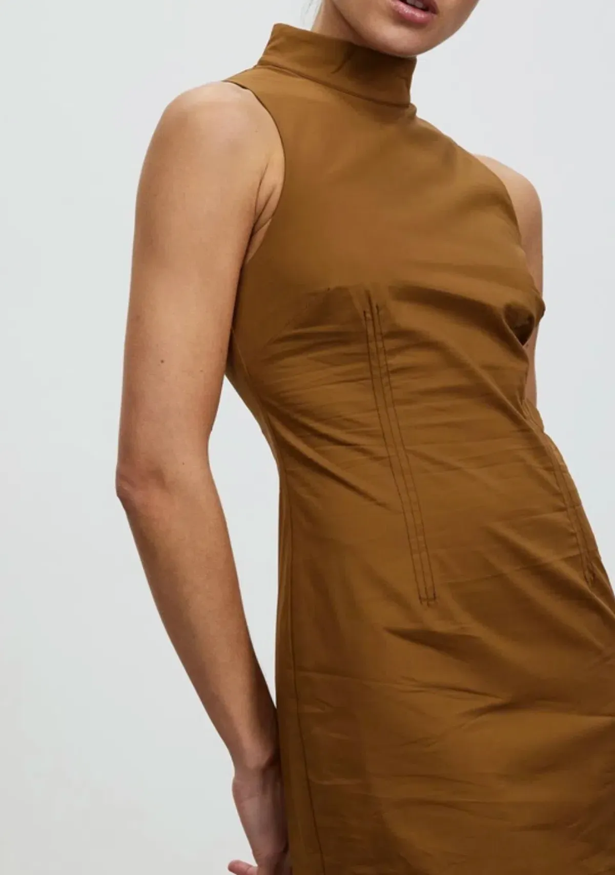 Lover Hadley Mini Dress Brown Size 8 - Image 5