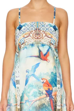 Camilla Lovers Dream Leather Mini Dress Multi Size L / Au 14 for rent on The Volte - image 2