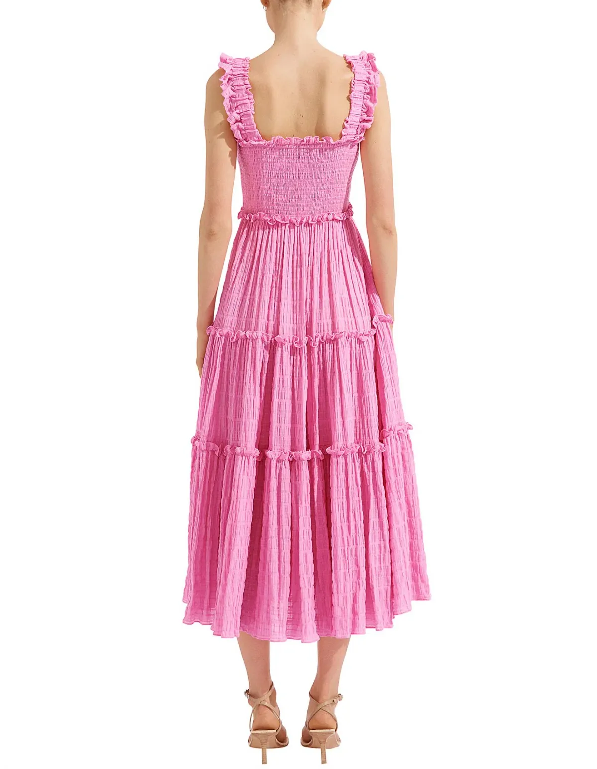 Steele Everley Dress Pink Size 8 - Image 3