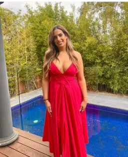 Scanlan Theodore Parachute Strappy Dress in Fuchsia Pink Size AU 12 for rent on The Volte - image 4