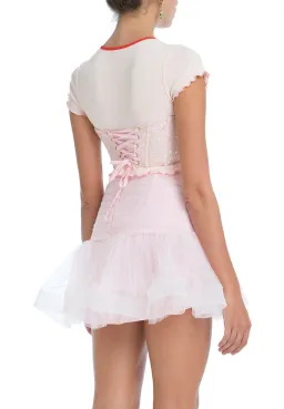 Dyspnea Ta Ta Bodice Pink Size M/Au 10 for rent on The Volte - image 5