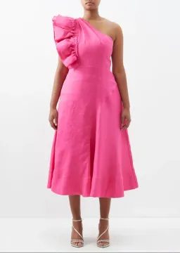 AJE Bonjour Dress - Pink - Size 16 for rent on The Volte - image 1