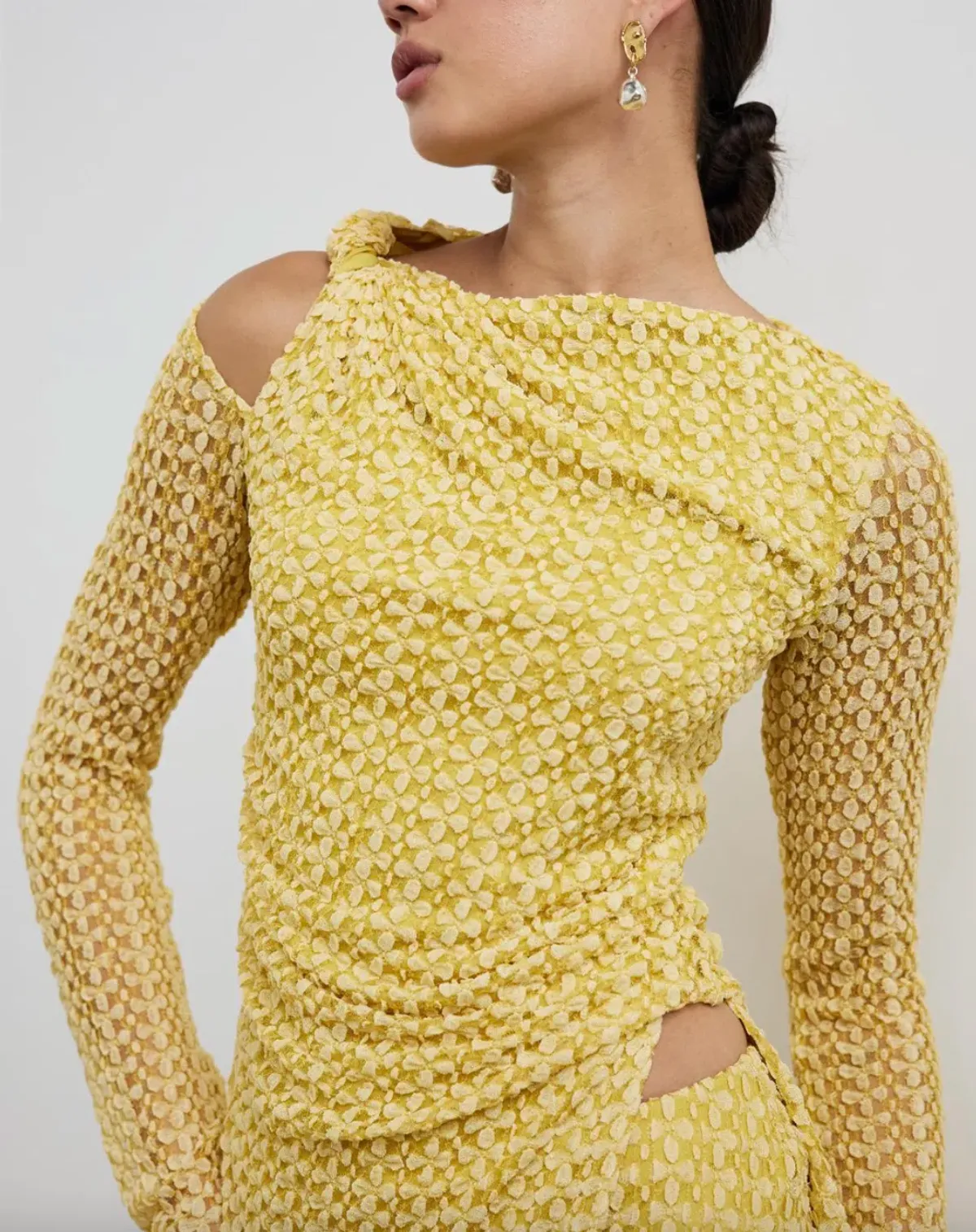 Camilla And Marc Riviera Top Yellow Size 6 - Image 2