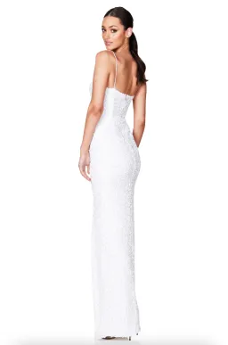 Nookie Confetti Gown in White Size XS / AU 6 for rent on The Volte - image 3