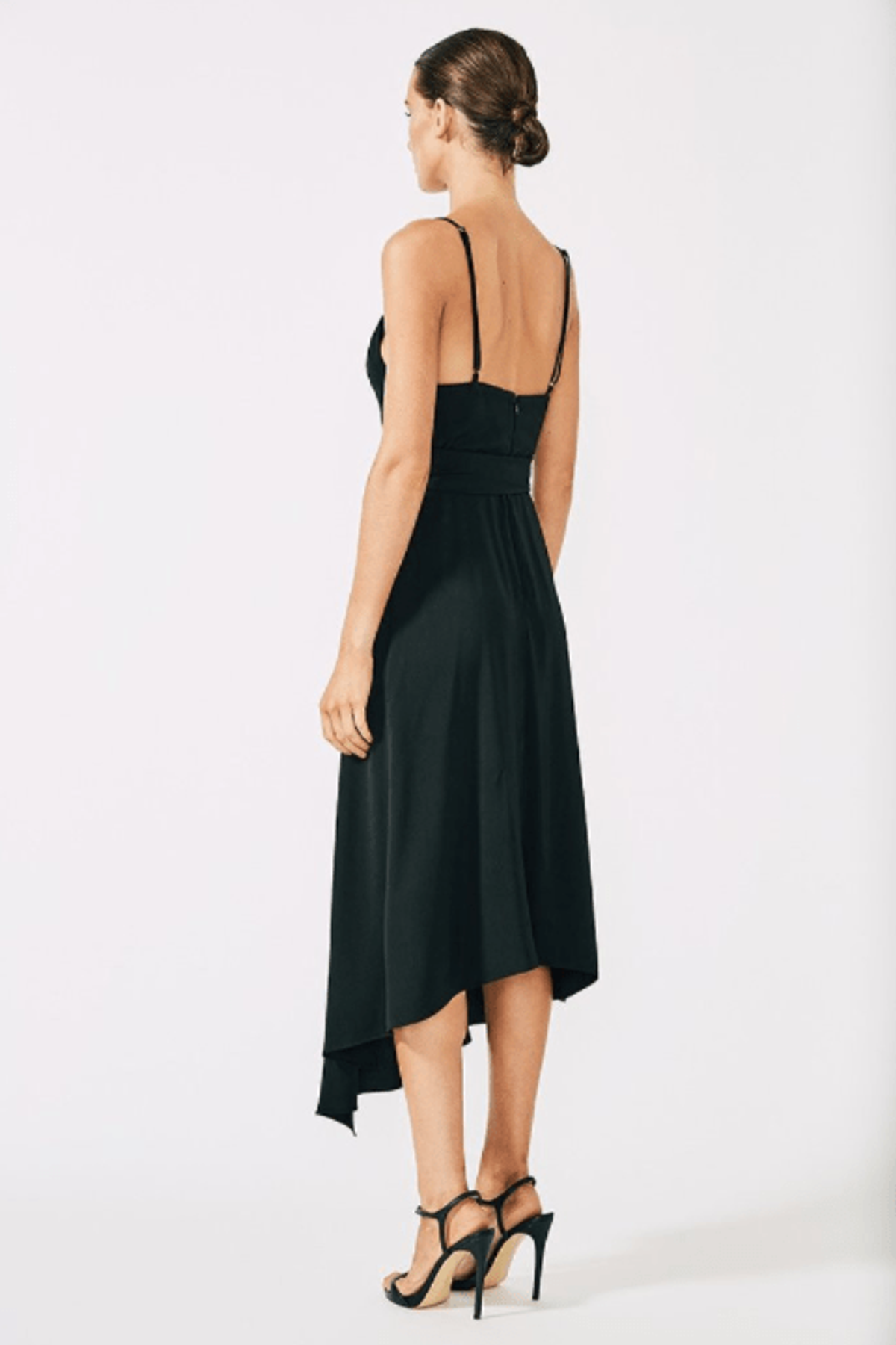 SHONA JOY Voltaire Cocktail Dress | Colour: Black - Image 2