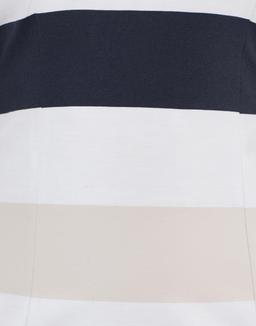 By Johnny Muted Stripe Tee Mini Dress Print Size 10 for rent on The Volte - image 6