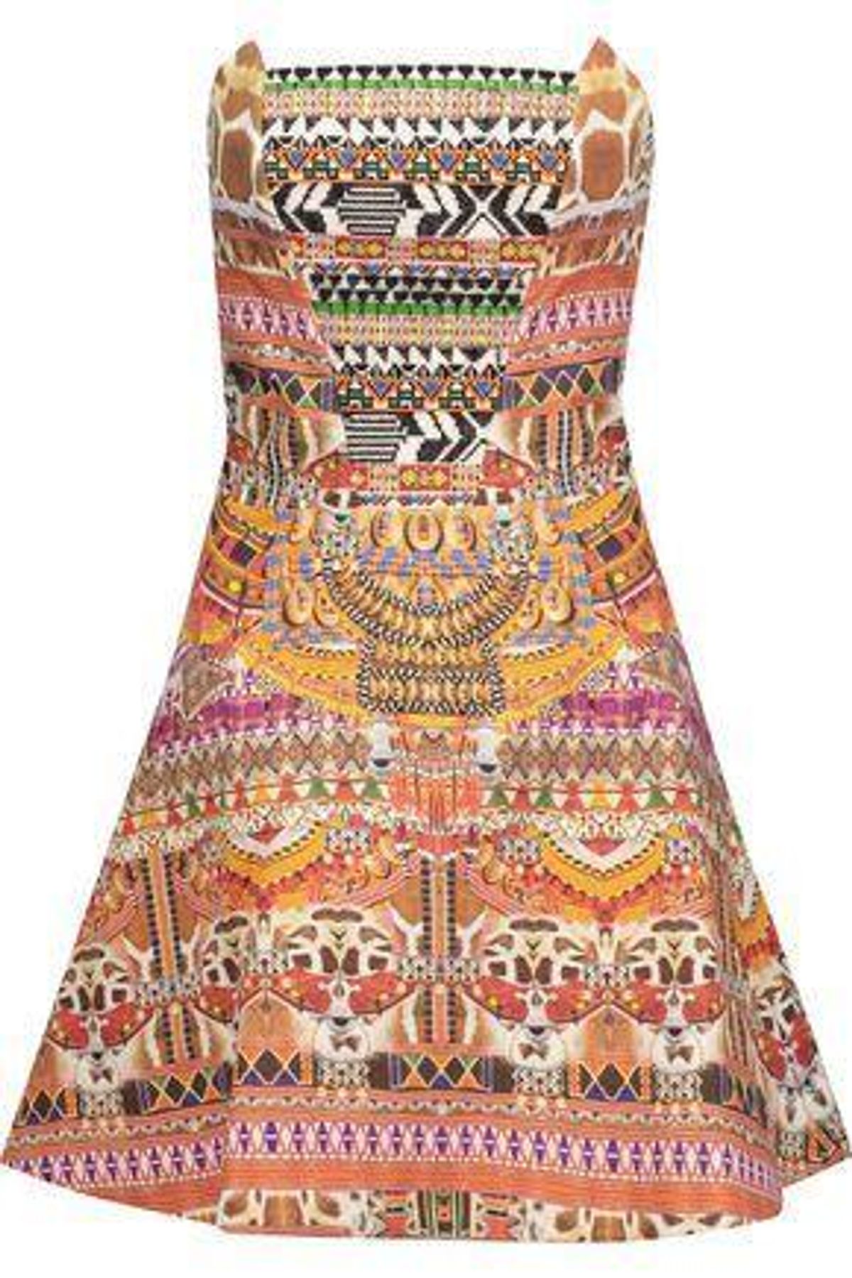 Camilla Maasai Mecca Embellished A-Line Strapless Dress  - Image 1