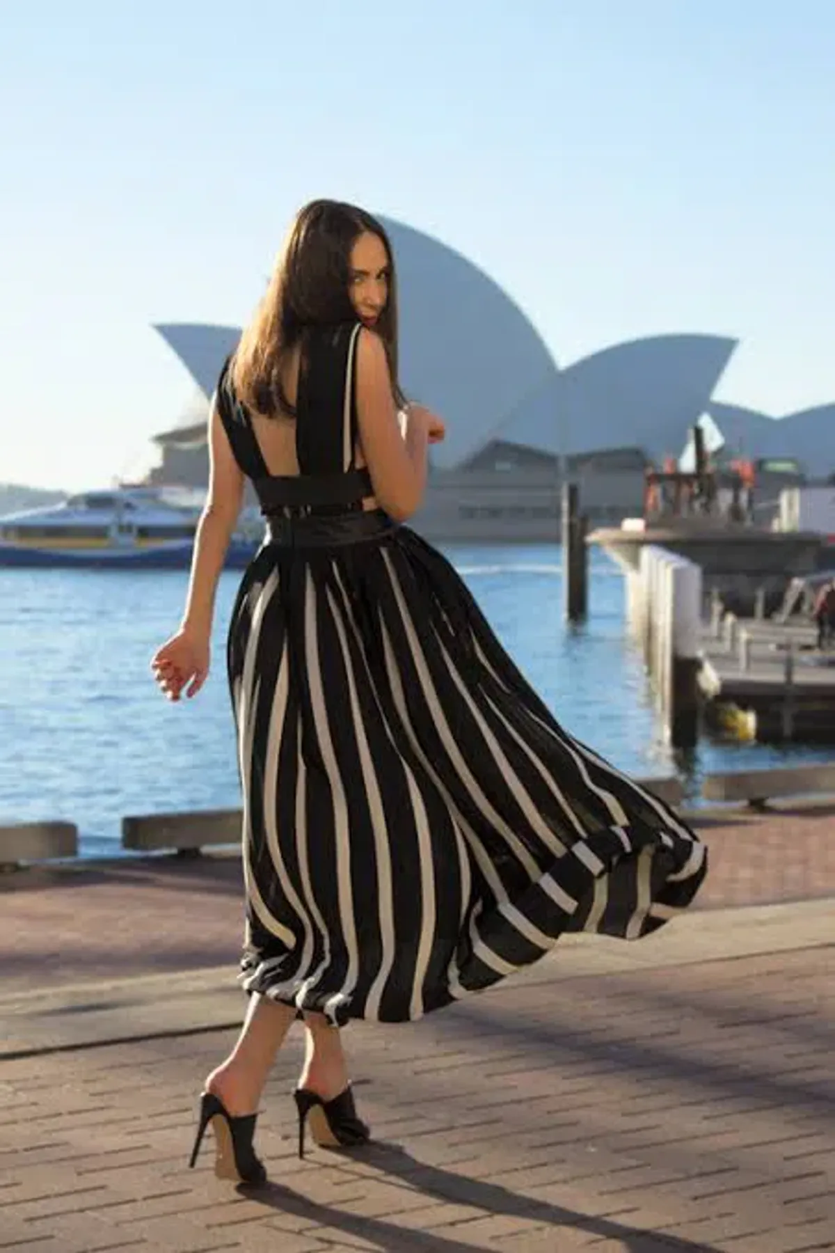 Shakuhachi Pleats Please Dress Black Size 6 - Image 5