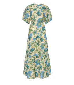 Sir the Label Celia Open Back Midi Dress Floral Size 6 for rent on The Volte - image 3