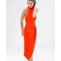 C/MEO Collective Orange Kiss Land Dress for rent on The Volte - image 1