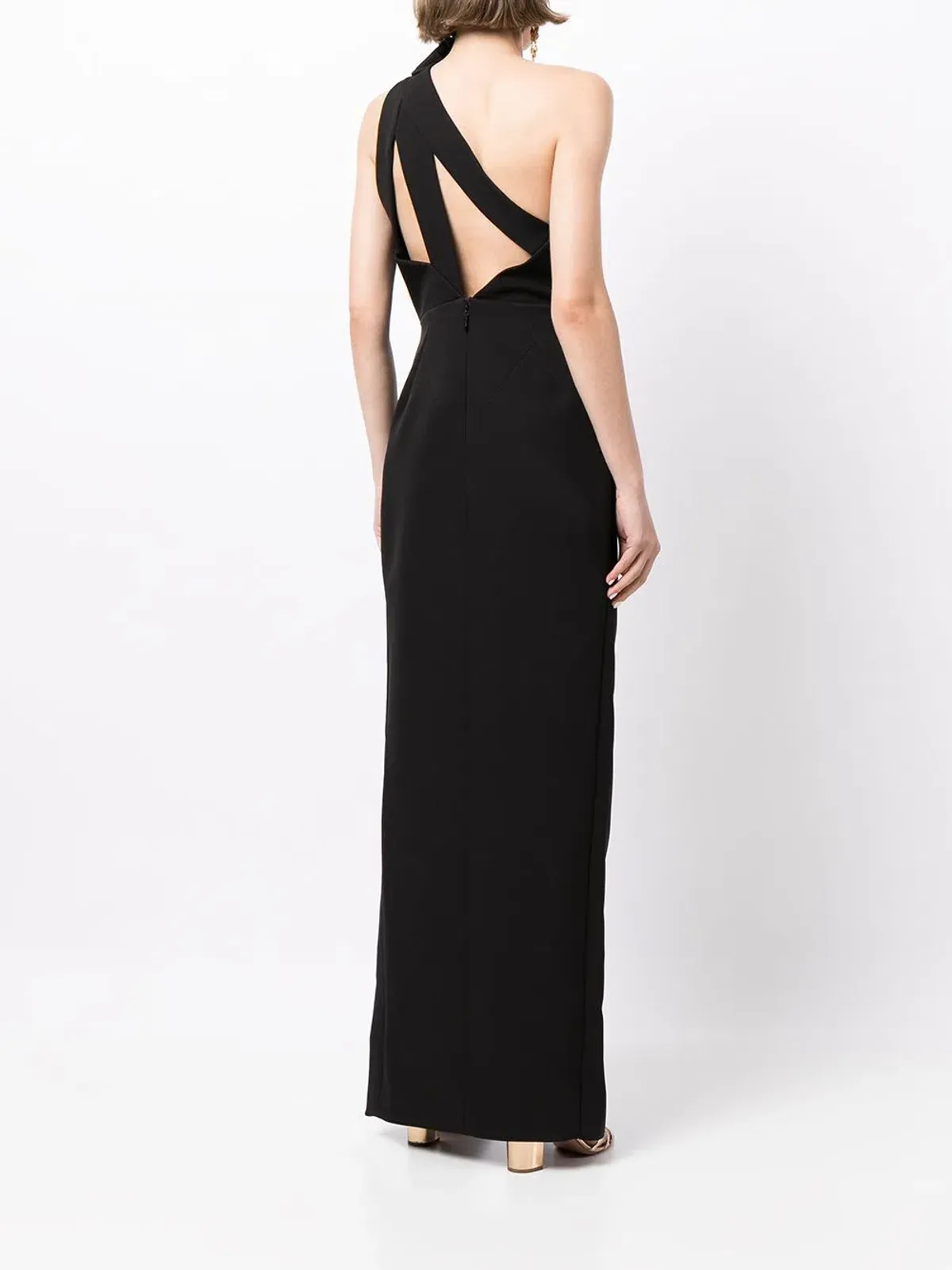 Rachel Gilbert Apollo Gown Black Size 1 / AU 8 - Image 3