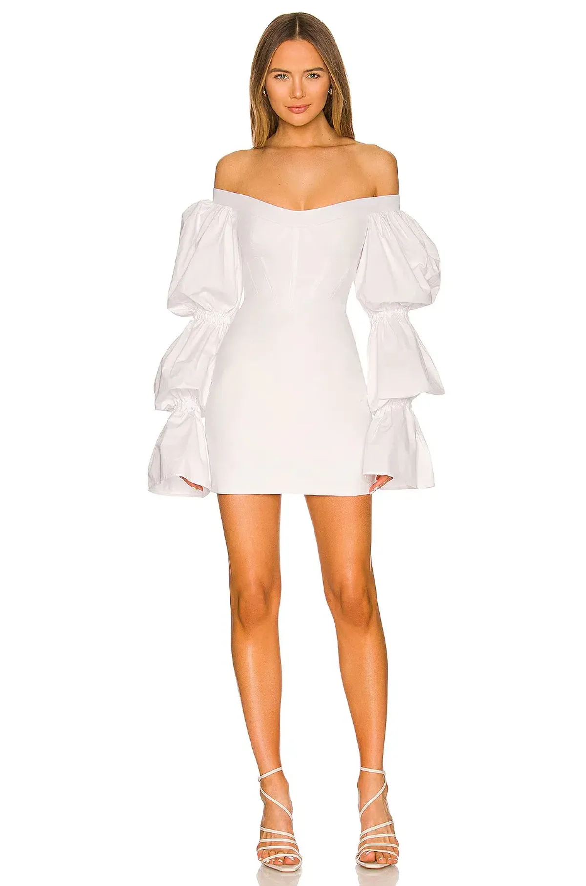 Natalie Rolt Kenzy Mini Dress White Size 8  - Image 2