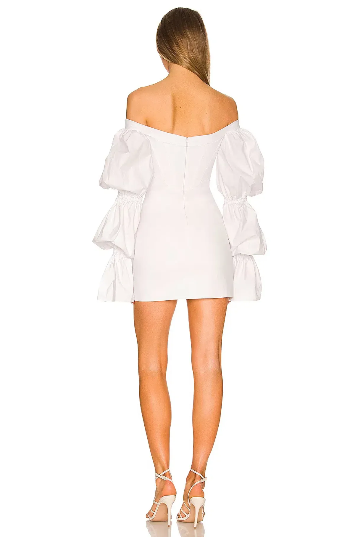 Natalie Rolt Kenzy Mini Dress White Size 8  - Image 3