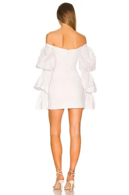 Natalie Rolt Kenzy Mini Dress White Size 8  for rent on The Volte - image 3