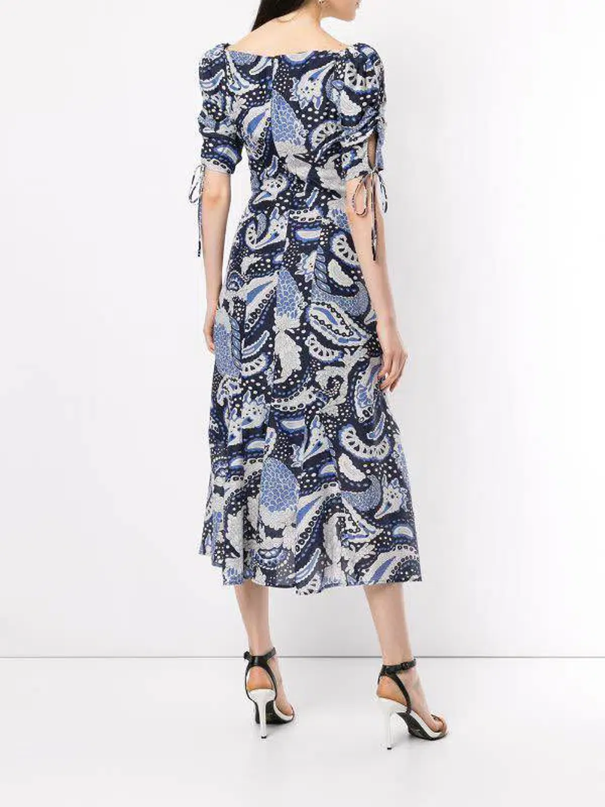 Alice McCall Paisley Midi Dress Blue/Print Size 8  - Image 3