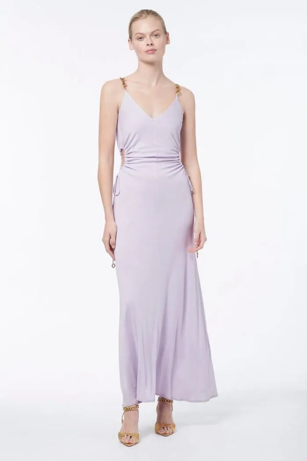 Manning Cartell Master Key Chain Dress Lilac Size AU 6 - Image 1