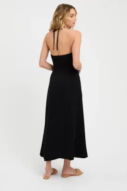 Kookai Hayman Cross Tie Dress Black Size AU 6 for rent on The Volte - image 3