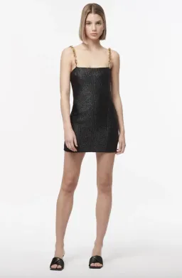 Manning Cartell Neo Classic Mini Dress with Chain Black Size 8 / S for rent on The Volte - image 4