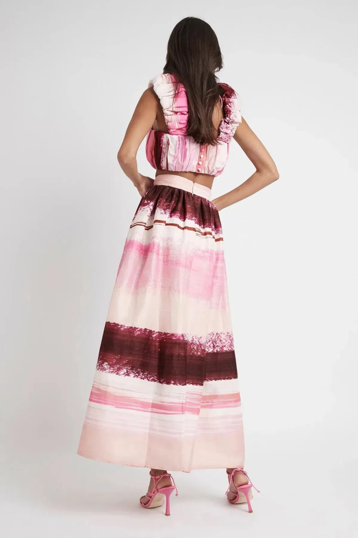 Aje Kasbah Top & Skirt Set Print Size 6 - Image 3