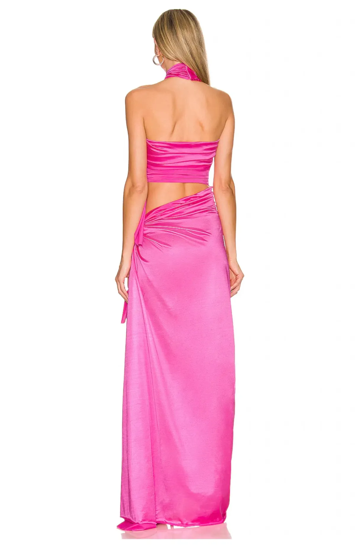 Bronx & Banco Cleopatra Maxi Dress Pink Size 8 - Image 4