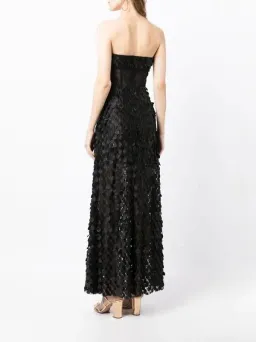 Manning Cartell Supreme Extreme Strapless Gown Black Size 8 for rent on The Volte - image 5