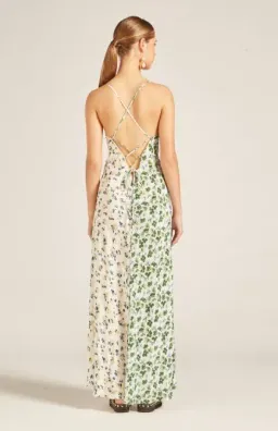 Lee Mathews Eloise Silk Slip Dress Floral Size  for rent on The Volte - image 2