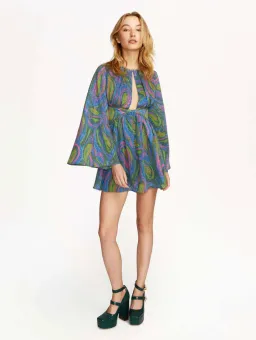 Alice McCall Swan Lake Mini Dress Bllue Size AU 8 for rent on The Volte - image 2