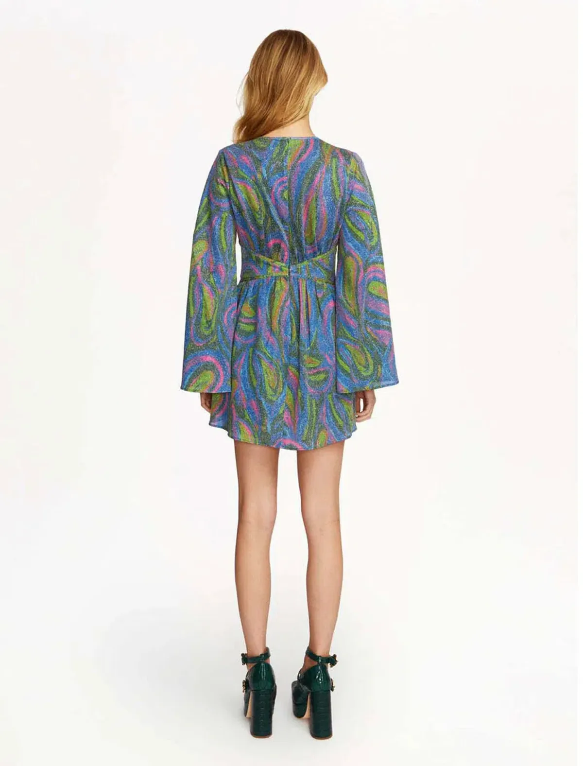 Alice McCall Swan Lake Mini Dress Bllue Size AU 8 - Image 5