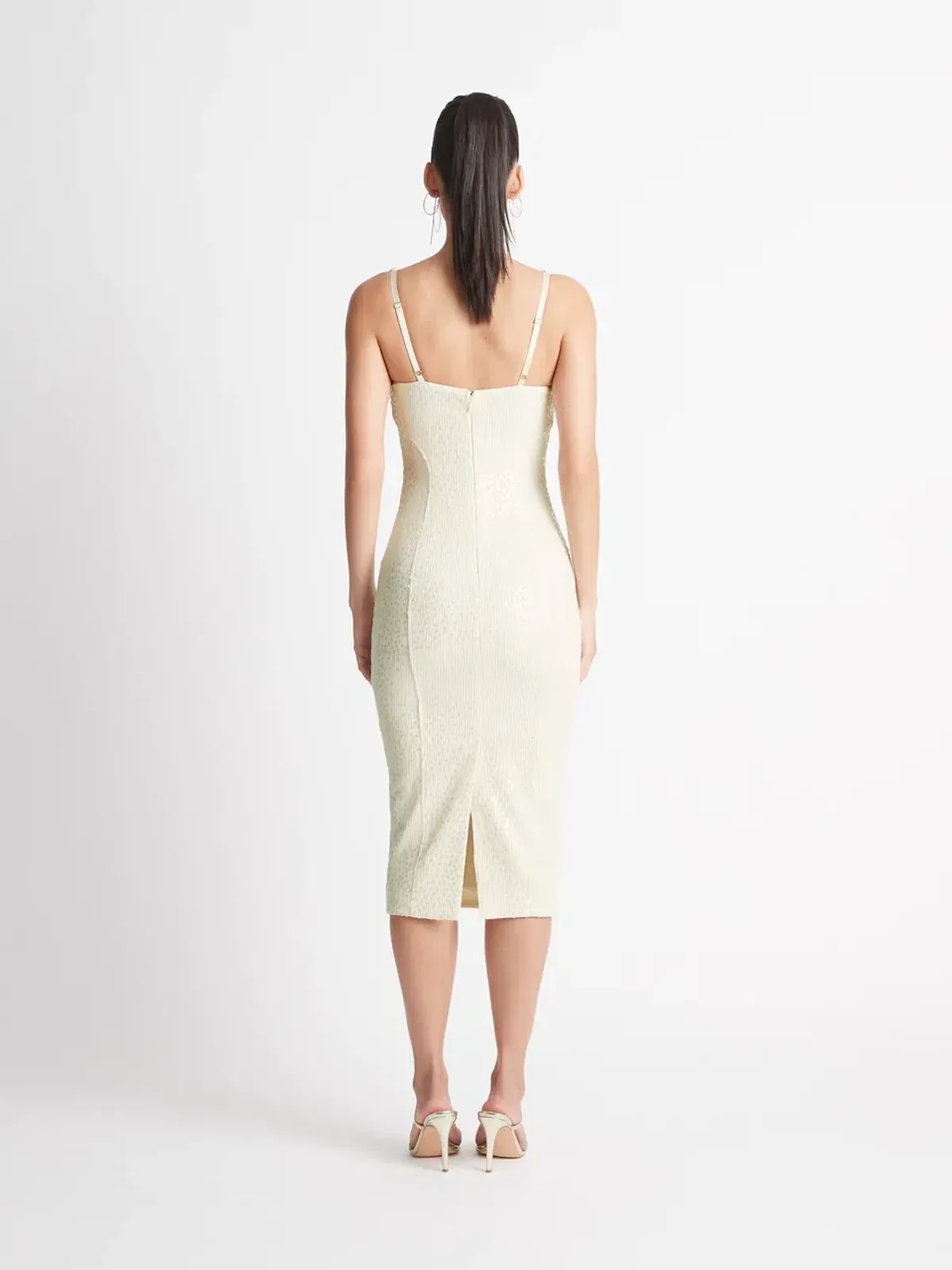 Sheike Monte Carlo Dress Cream Size AU 8 - Image 1