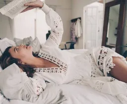 Zimmermann Primrose Daisy Embroidered Lace Short Dress White Size 1 / AU 10  for rent on The Volte - image 5