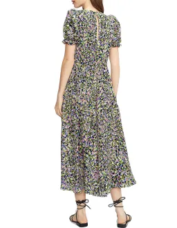 Ted Baker Deyja Midi Dress Multicolour in Size 2/AU 10-12 for rent on The Volte - image 3