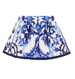 Dolce & Gabbana Majolica Skirt Print Size 4 for rent on The Volte - image 3