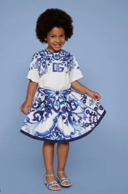 Dolce & Gabbana Majolica Skirt Print Size 4 for rent on The Volte - image 1