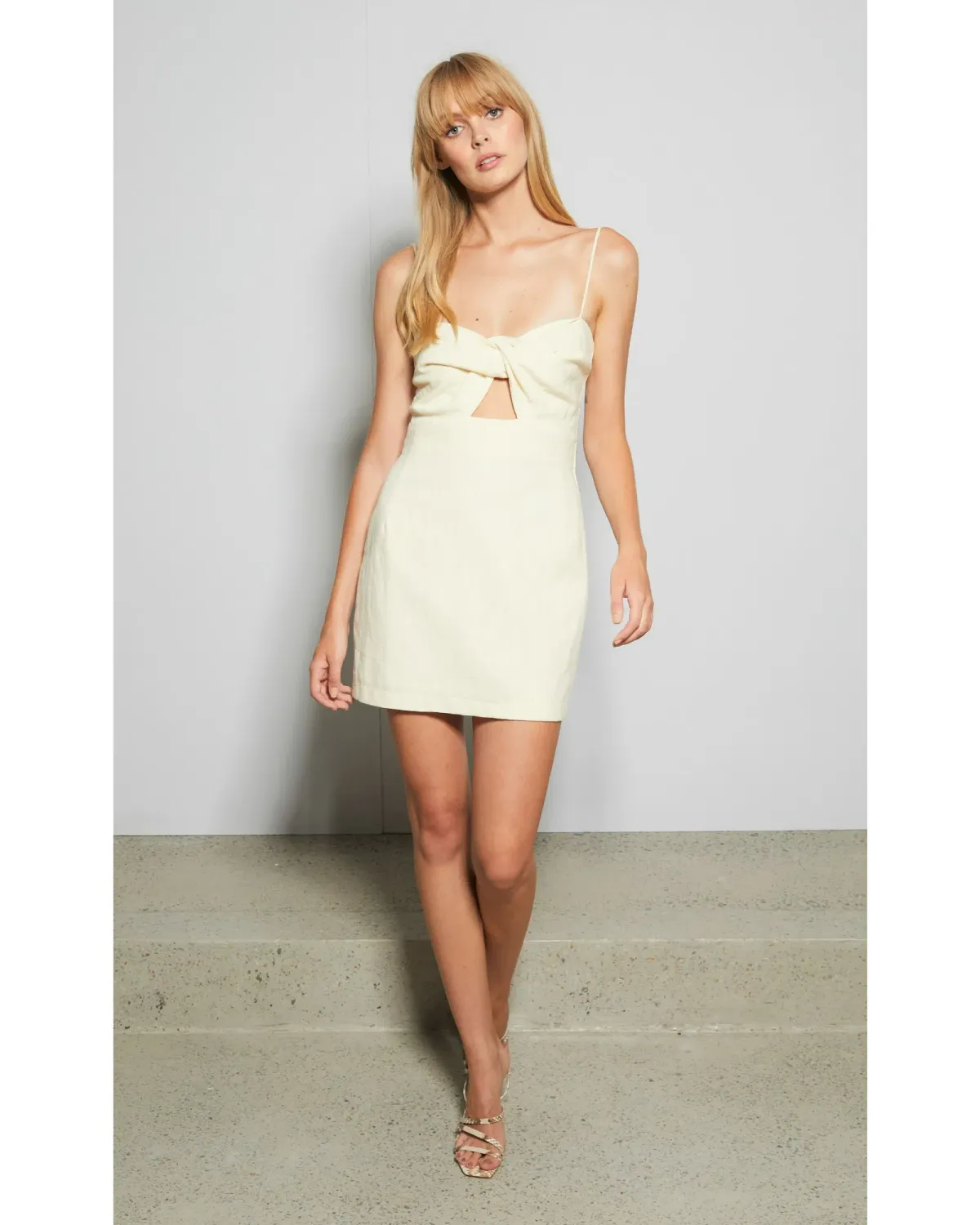 Bec & Bridge Ana Mini Dress Butter Size AU 6 - Image 1