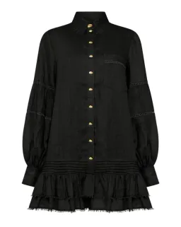 Lotus Shirt Mini Dress Size 6 for rent on The Volte - image 3