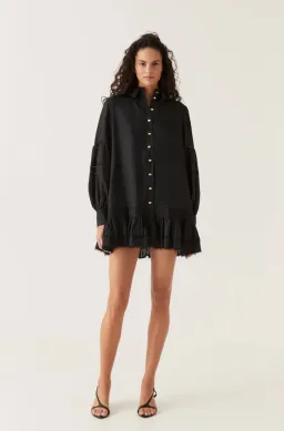 Lotus Shirt Mini Dress Size 6 for rent on The Volte - image 1