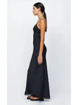 Bec & Bridge Joelle Maxi Dress Black Size AU 6 for rent on The Volte - image 2