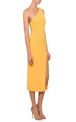 Bec & Bridge Tango Race Midi Dress Mango Size 8 for rent on The Volte - image 2