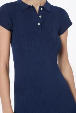 MANNNING CARTEL MVP KNIT POLO DRESS NAVY SIZE XS for rent on The Volte - image 3