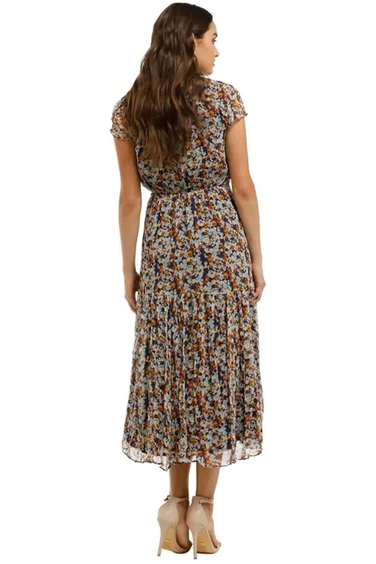 Stevie May Dixie Midi Dress Floral Size S / Au 8 - Image 2